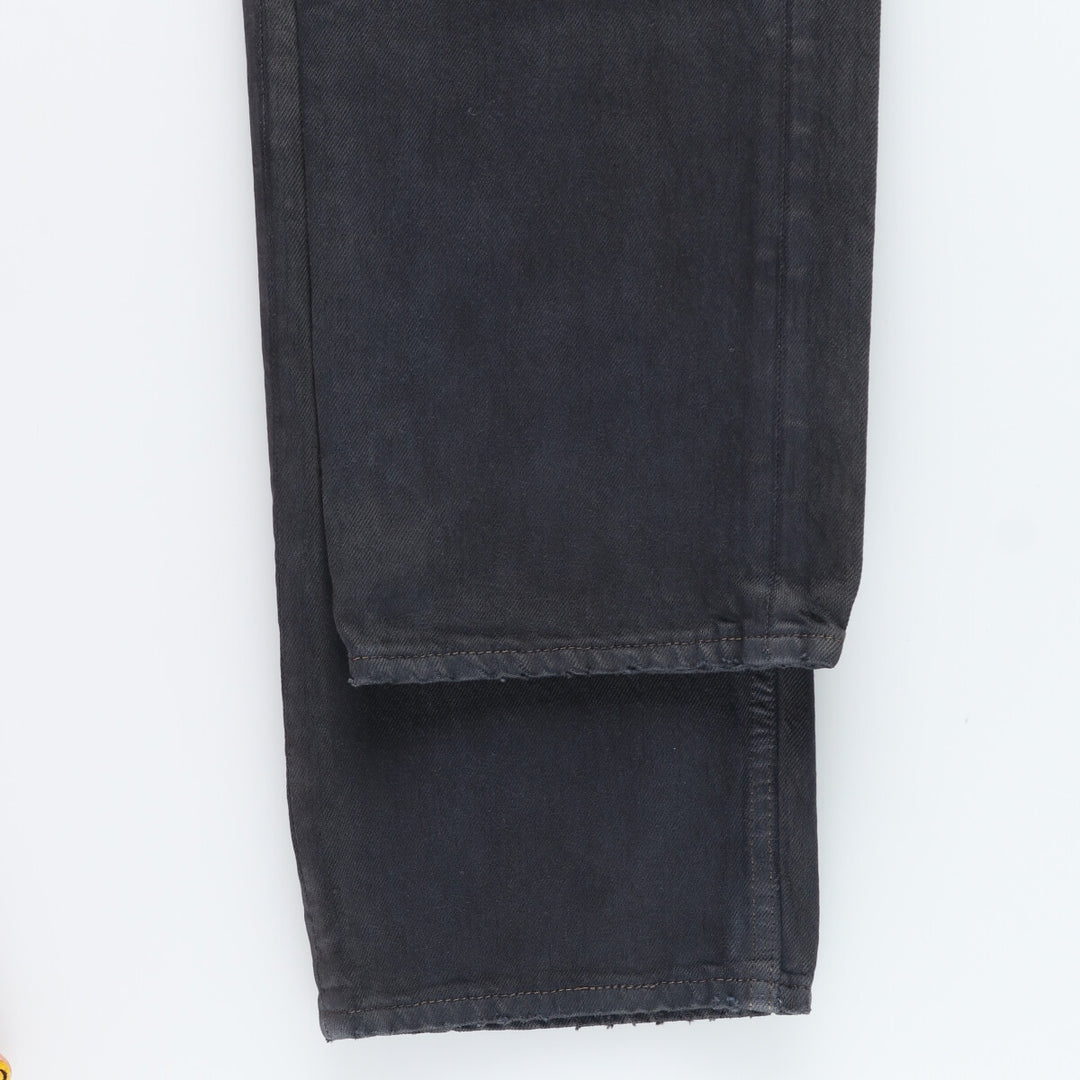 90'S Levi's 501-1628 Black Denim Straight Denim Pants Made in USA Men's W32 Vintage /eaa415485