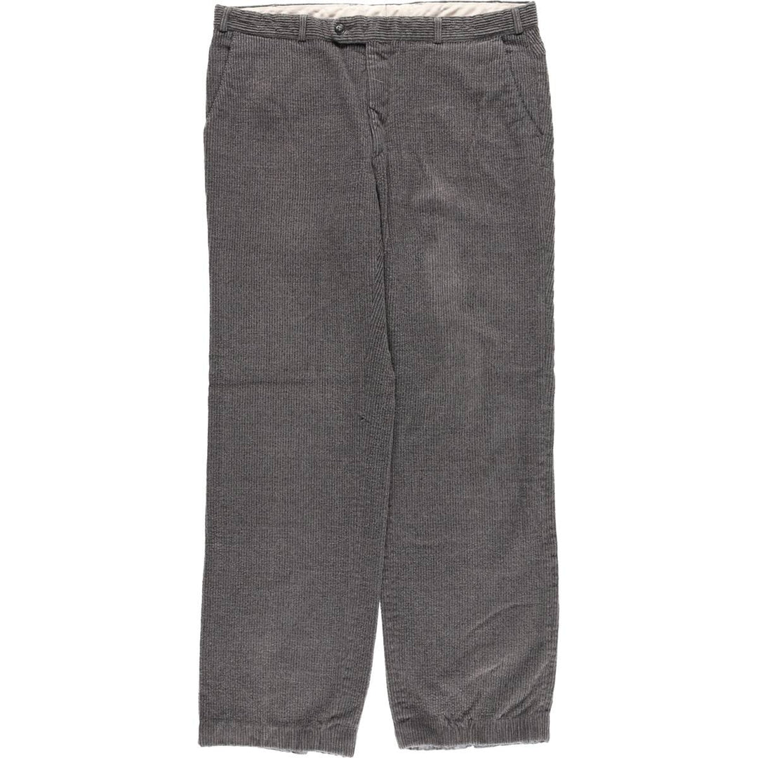 Schurwoll Cord ELASTIC Corduroy Pants, Men's W36 (approx.), Vintage wool gray type Vintage Second Hand