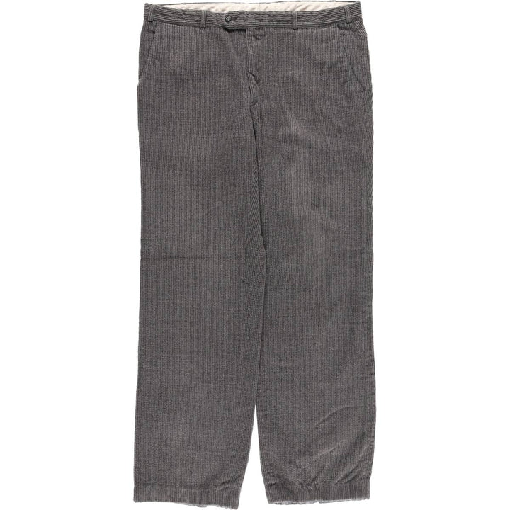 Schurwoll Cord ELASTIC Corduroy Pants, Men's W36 (approx.), Vintage wool gray type Vintage Second Hand