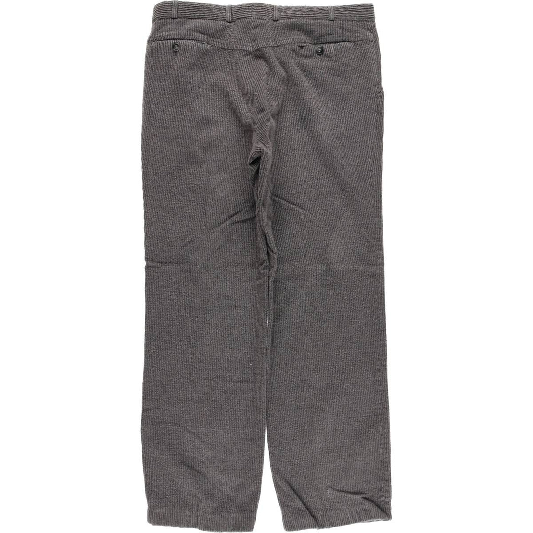 Schurwoll Cord ELASTIC Corduroy Pants, Men's W36 (approx.), Vintage wool gray type Vintage Second Hand