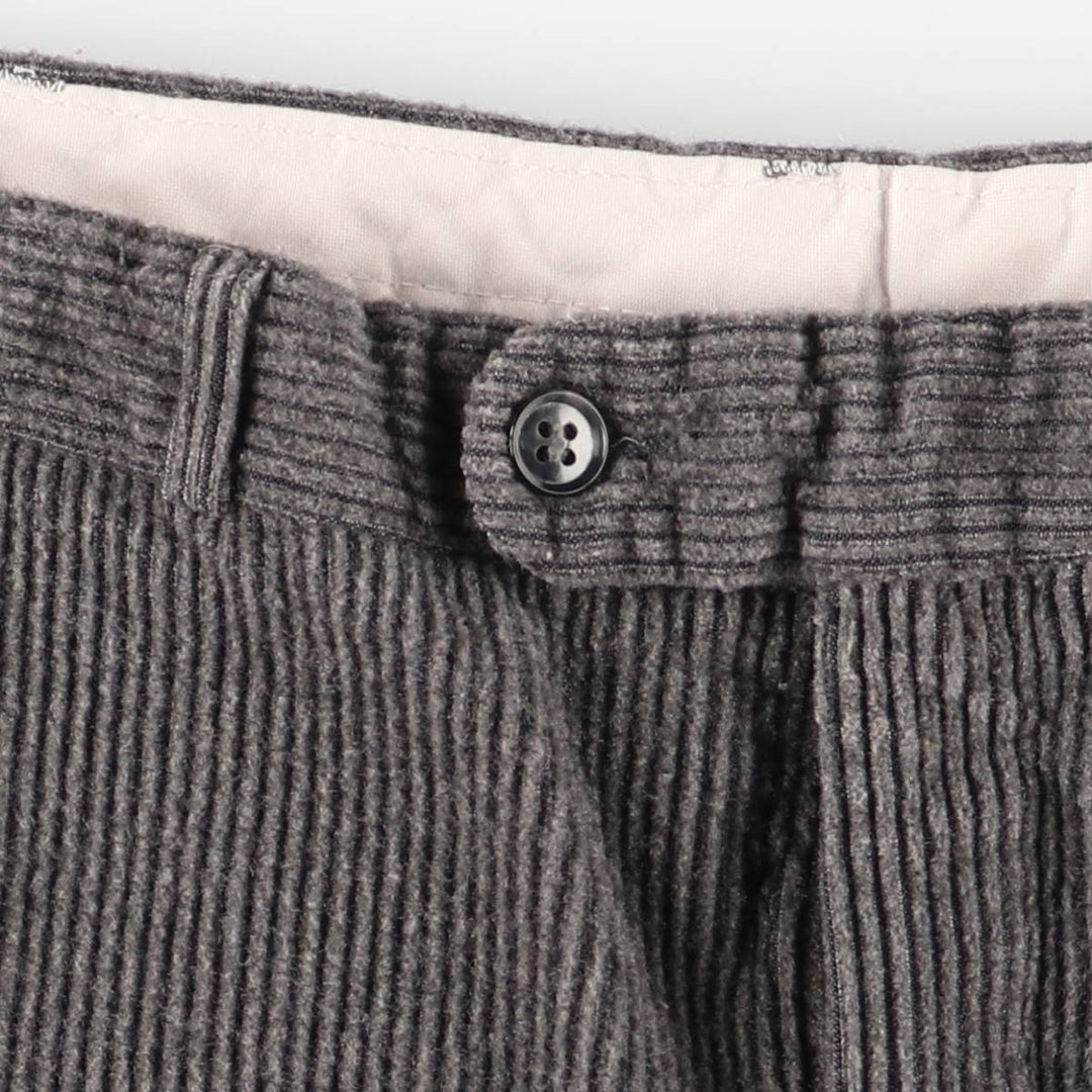 Schurwoll Cord ELASTIC Corduroy Pants, Men's W36 (approx.), Vintage wool gray type Vintage Second Hand