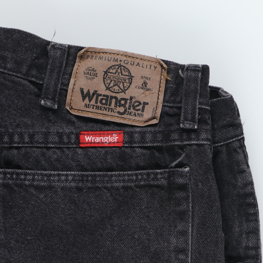 90'S Wrangler Tapered Denim Pants, Black, Made in USA, Men's, W34, Vintage / eaa415552