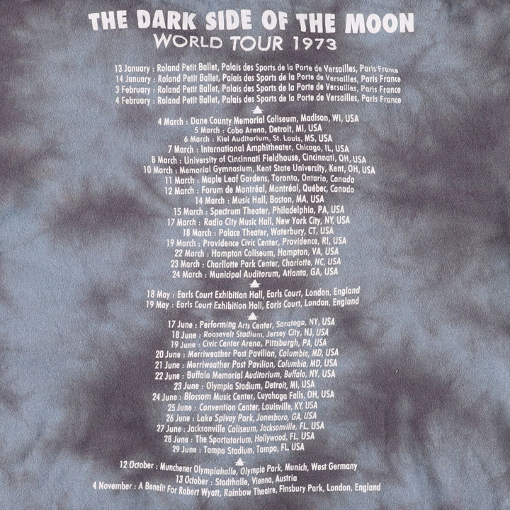 PINK FLOYD Pink Floyd Tie-dye Pattern Band Sweatshirt Pullover Hoodie Women's M /eaa415637