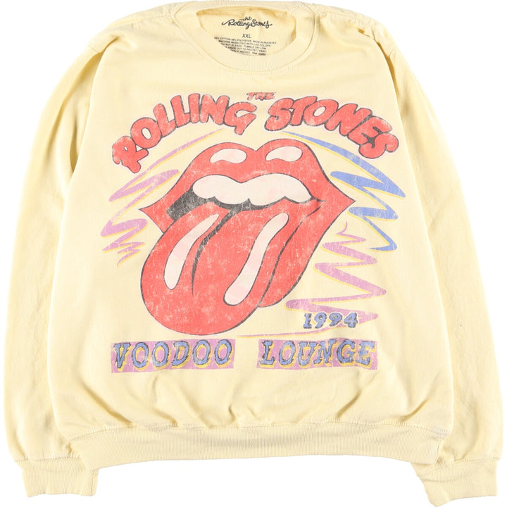 THE ROLLING STONES The Rolling Stones Band Sweatshirt Trainer Women's XXL [Eluru] /eaa415644