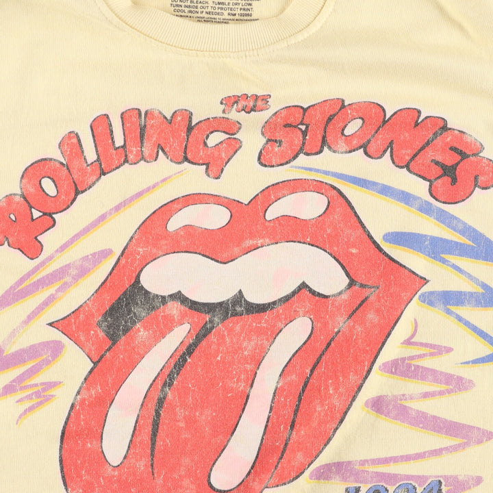 THE ROLLING STONES The Rolling Stones Band Sweatshirt Trainer Women's XXL [Eluru] /eaa415644