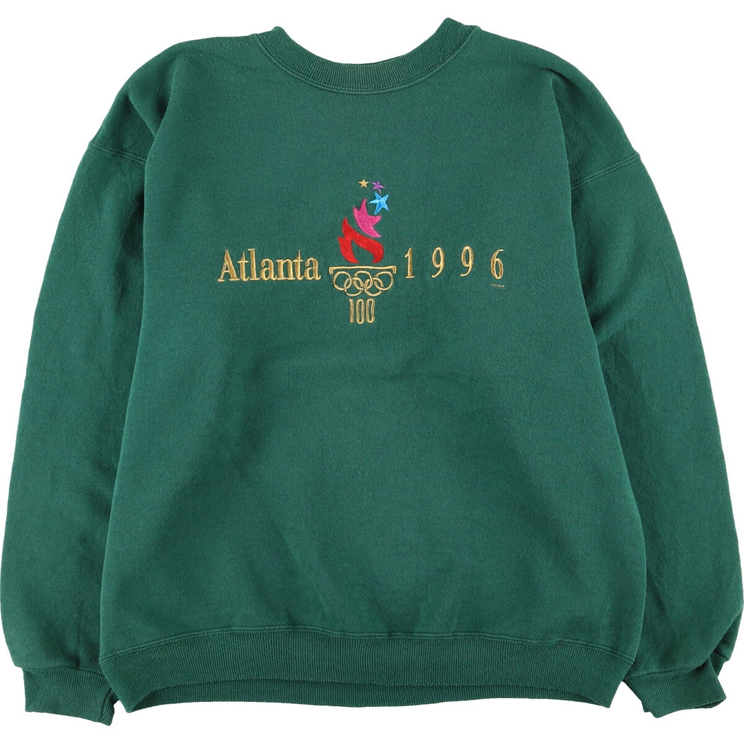 90'S Hanes Atlanta 1996 Olympics Logo Sweatshirt, Men's Medium, Vintage / eaa415655