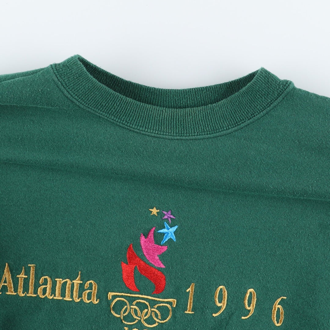 90'S Hanes Atlanta 1996 Olympics Logo Sweatshirt, Men's Medium, Vintage / eaa415655