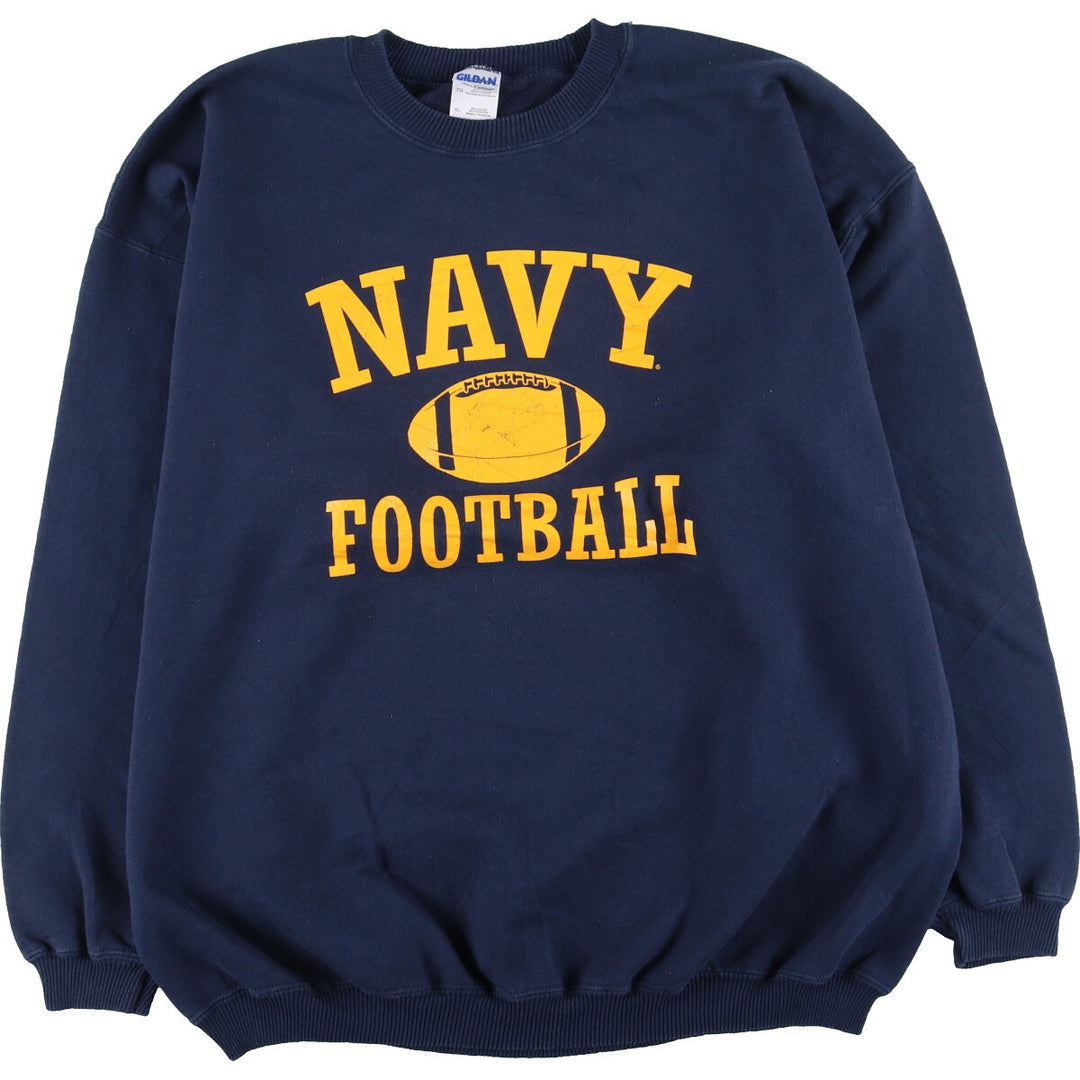 GILDAN USNAVY Triple Print Sweatshirt, Men's X /eaa415656