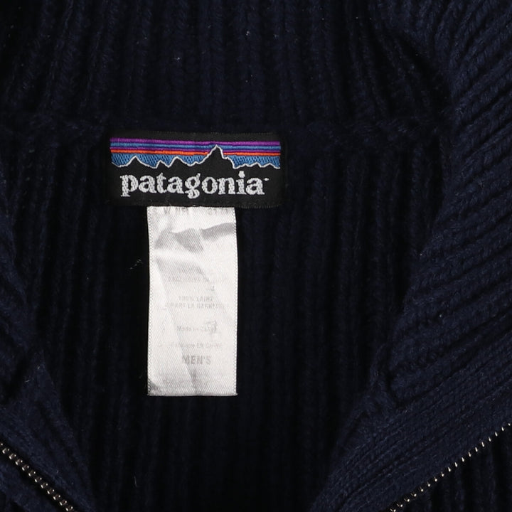 Patagonia Wool Knit Half Zip Sweater Men's L / eaa415711