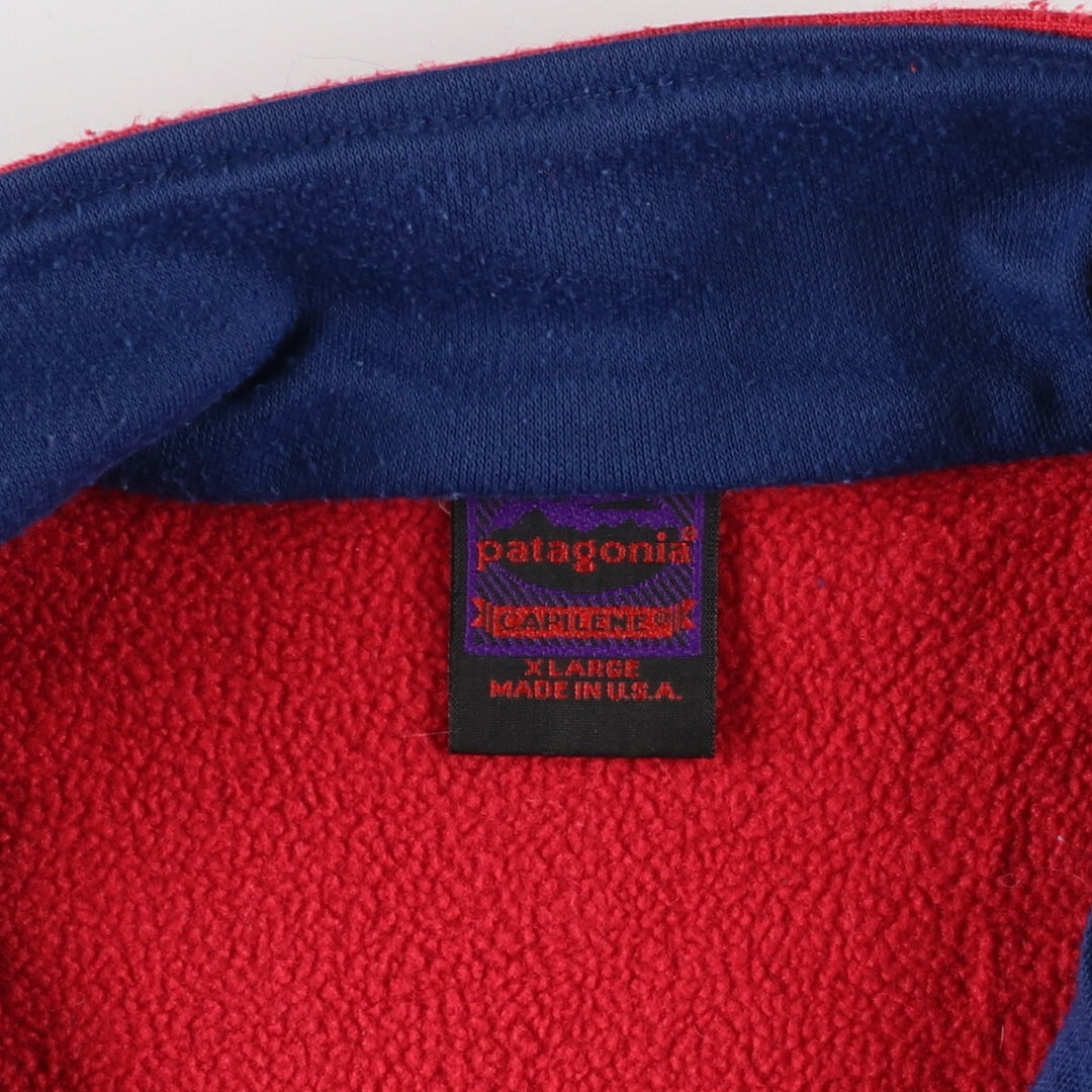 00'S Patagonia CAPILENE fleece pullover made in USA, men's XL /eaa415778