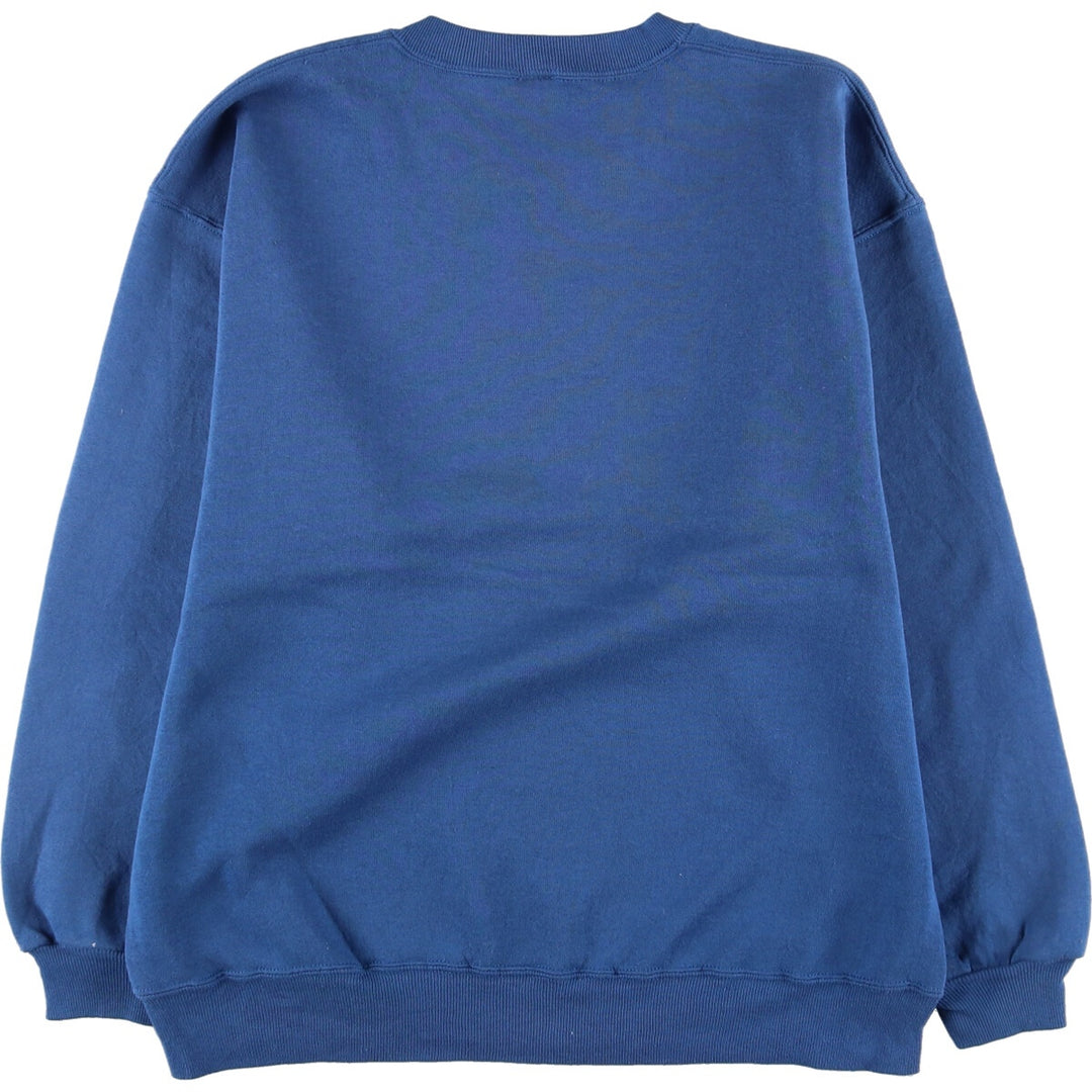 90'S Jerzees Printed Sweatshirt Trainer Made in USA Women's L Vintage /eaa415786