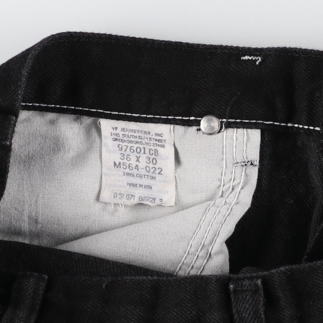 90'S Wrangler Tapered Denim Pants, Black, Made in USA, Men's, W33, Vintage / eaa415834