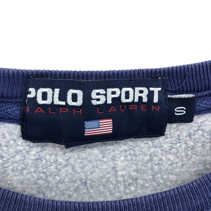 90'S Ralph Lauren Border Pattern Polo Sport One Point Logo Sweatshirt Trainer Men's S /eaa415968