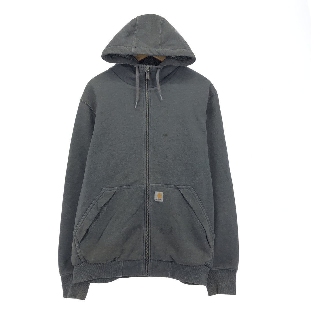00'S Carhartt Sweat Full Zip Hoodie Men's M /eaa415991