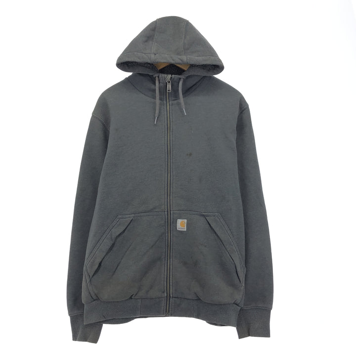 00'S Carhartt Sweat Full Zip Hoodie Men's M /eaa415991