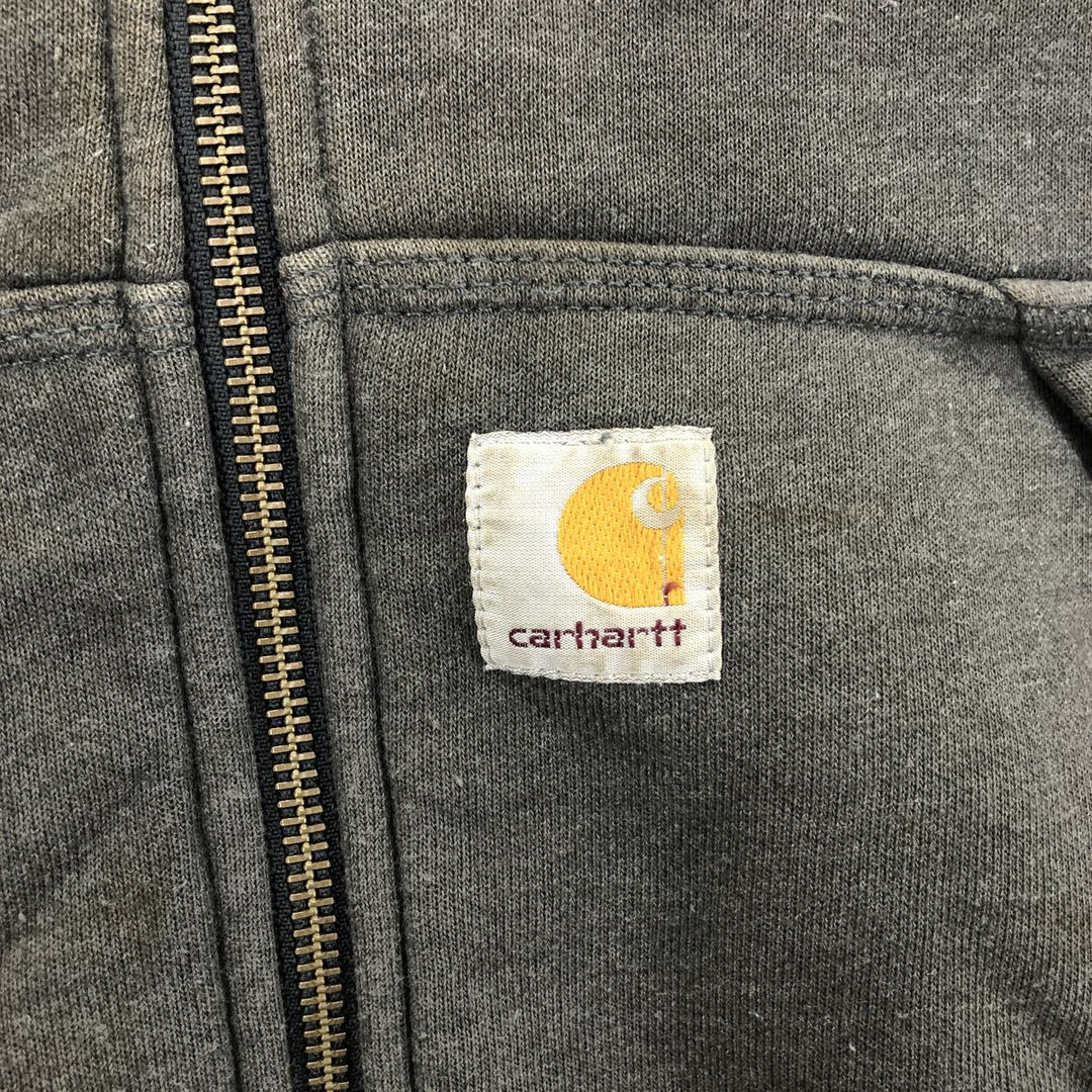 00'S Carhartt Sweat Full Zip Hoodie Men's M /eaa415991