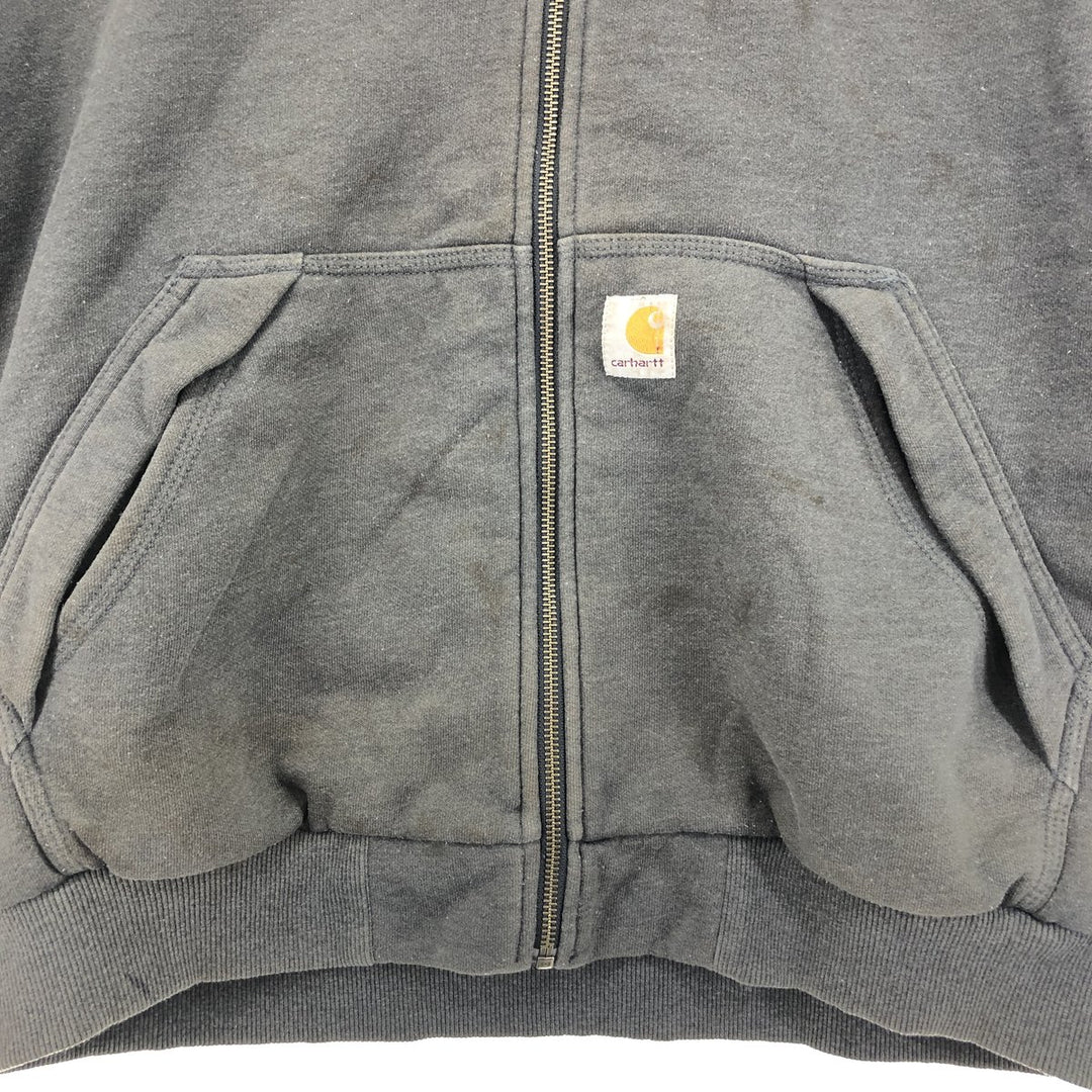 00'S Carhartt Sweat Full Zip Hoodie Men's M /eaa415991
