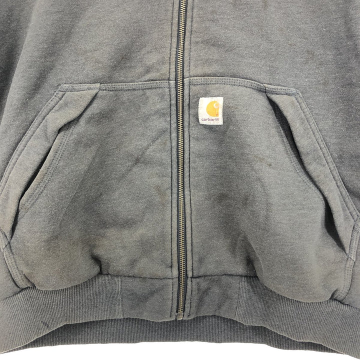 00'S Carhartt Sweat Full Zip Hoodie Men's M /eaa415991