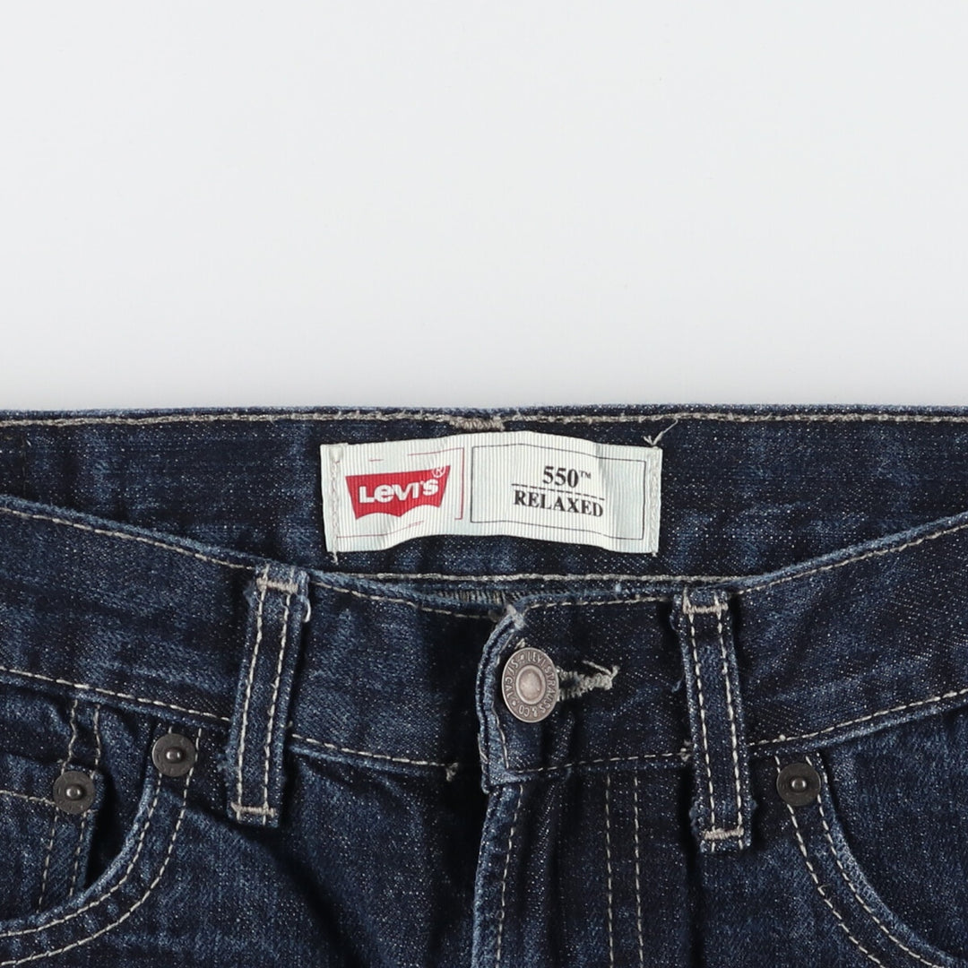 Levi's 550 RELAXED Tapered Denim Pants Women's L (w28) /eaa416000