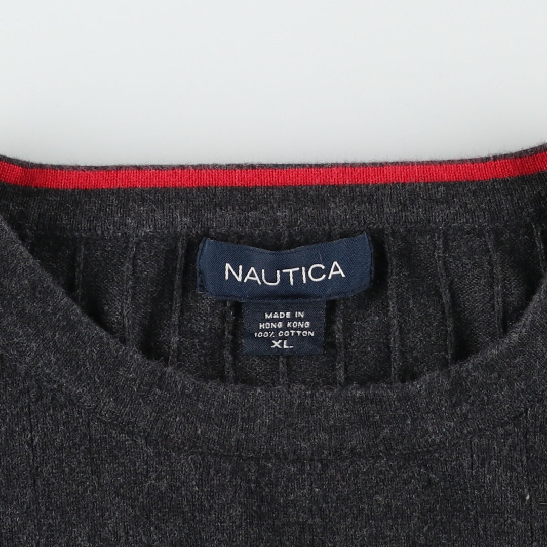 NAUTICA Cotton Knit Sweater Men's XL /eaa416065