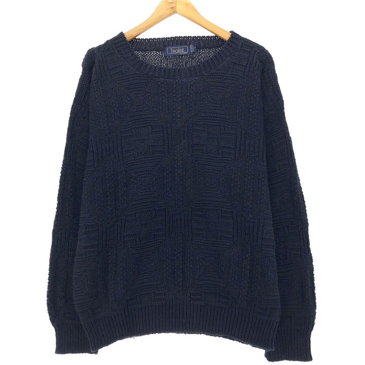 FINALIST Cotton Knit Sweater Made in USA Men's L /eaa416068