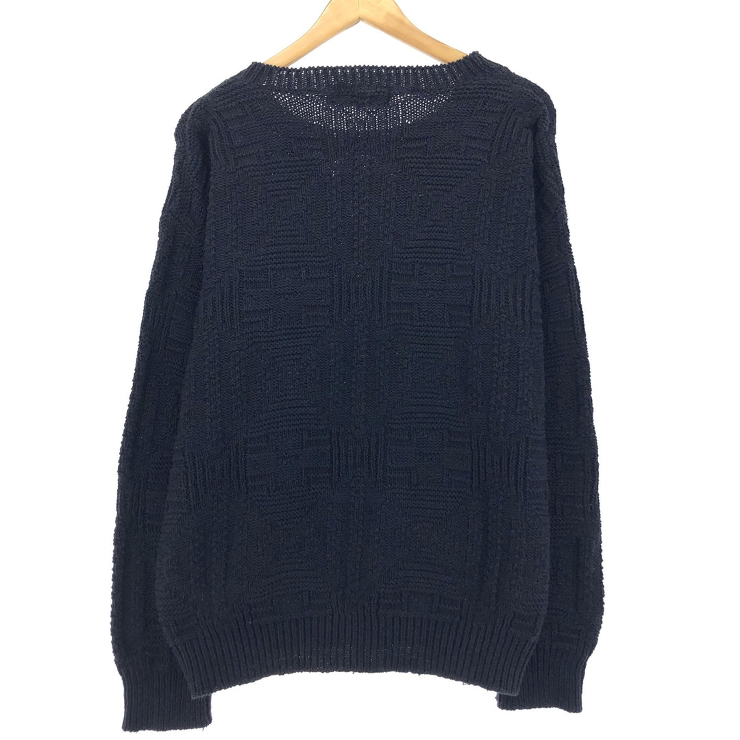 FINALIST Cotton Knit Sweater Made in USA Men's L /eaa416068