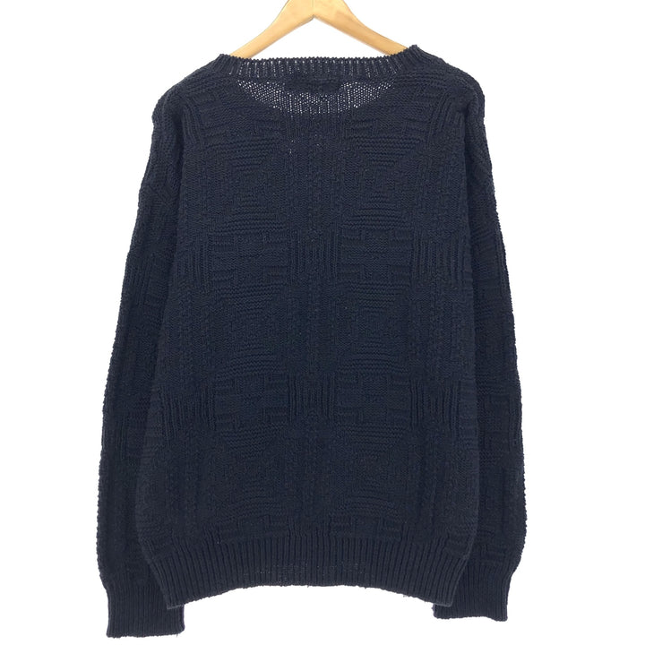 FINALIST Cotton Knit Sweater Made in USA Men's L /eaa416068