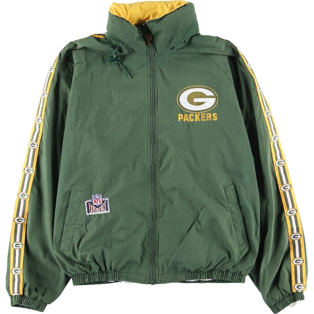 90'S PRO PLAYER NFL GREEN BAY PACKERS Windbreaker Men's M Vintage /eaa416181