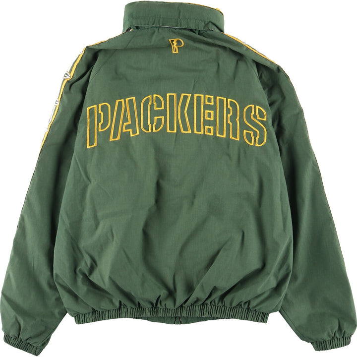 90'S PRO PLAYER NFL GREEN BAY PACKERS Windbreaker Men's M Vintage /eaa416181