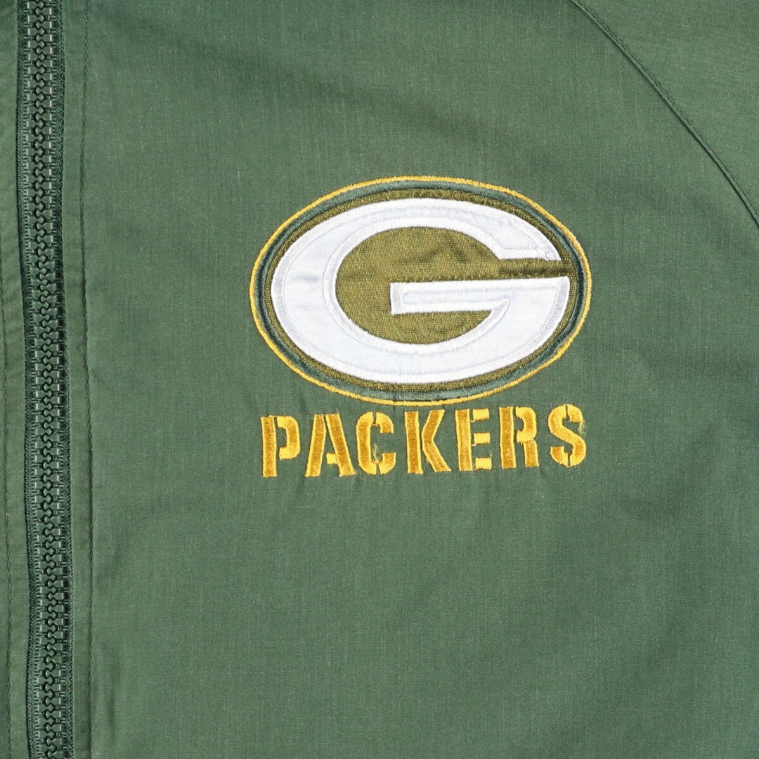 90'S PRO PLAYER NFL GREEN BAY PACKERS Windbreaker Men's M Vintage /eaa416181