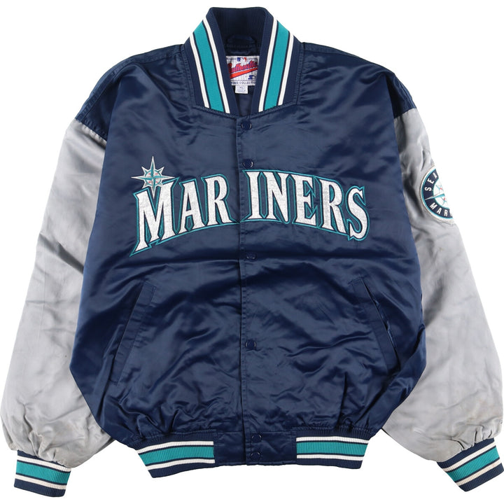 Starter MLB SEATTLE MARINERS Nylon Stadium Jacket Award Jacket Men's XL Vintage /eaa416183