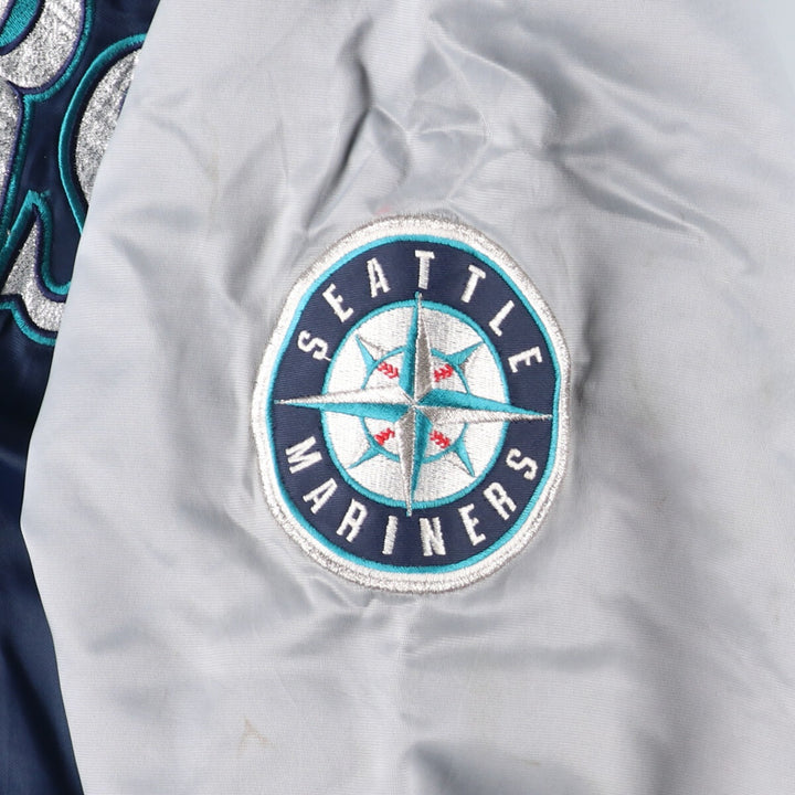 Starter MLB SEATTLE MARINERS Nylon Stadium Jacket Award Jacket Men's XL Vintage /eaa416183