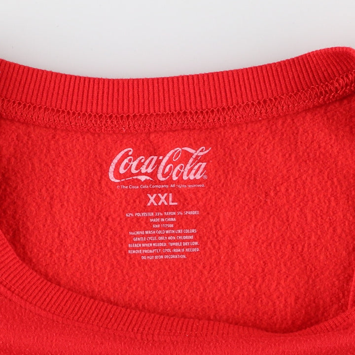 Coca-Cola COCA COLA Advertising Sweatshirt Trainer Women's XXL /eaa416200