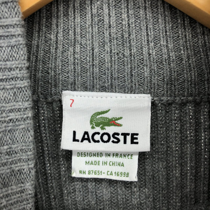 Lacoste LACOSTE Cable Knit Cotton Half Zip Sweater Men's L /eaa416210