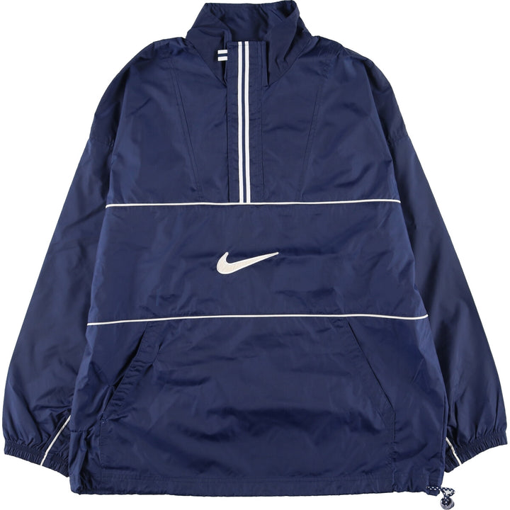 90'S Nike Half Zip Nylon Pullover Men's L Vintage /eaa416309