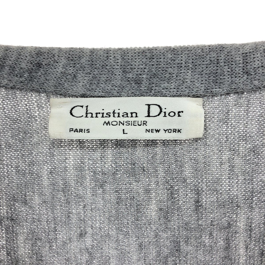 Christian Dior Acrylic Knit Cardigan Made in USA Men's L /eaa416390