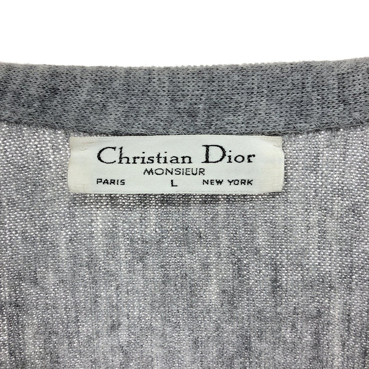 Christian Dior Acrylic Knit Cardigan Made in USA Men's L /eaa416390