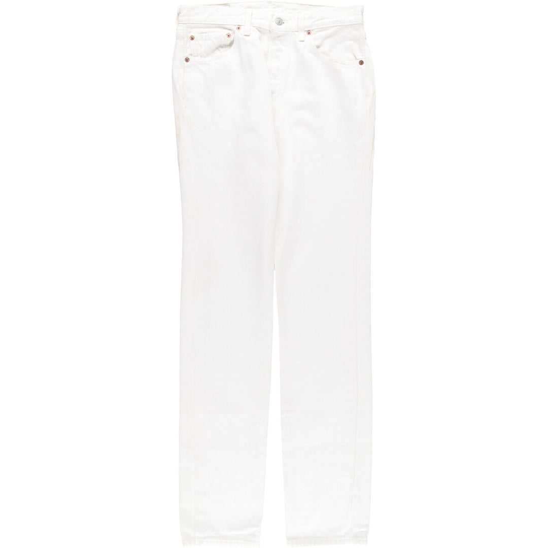 90'S Levi's 501-0651 White Denim Straight Denim Pants Made in USA Men's W30 Vintage /eaa416402