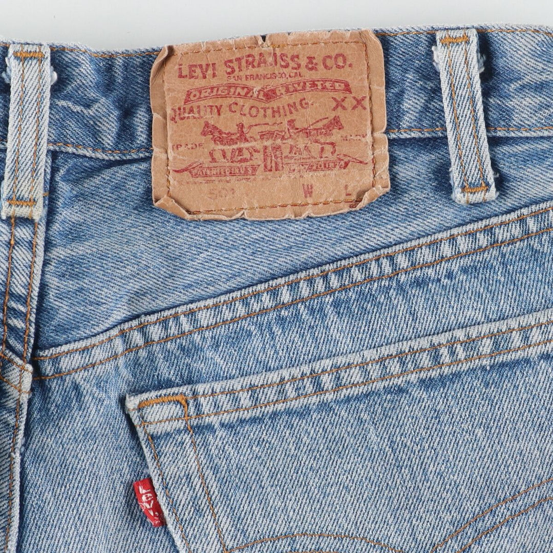 90'S Levi's 501 Straight Denim Pants Made in USA Men's W31 Vintage / eaa416408