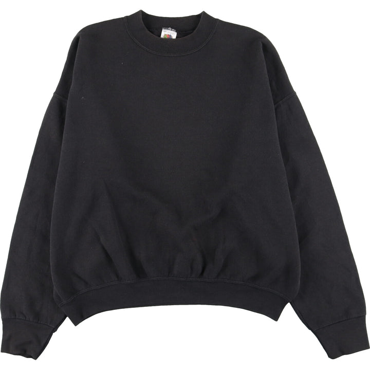 90'S Fruit of the Loom Plain Blank Sweatshirt Trainer Made in USA Women's M Vintage /eaa416441