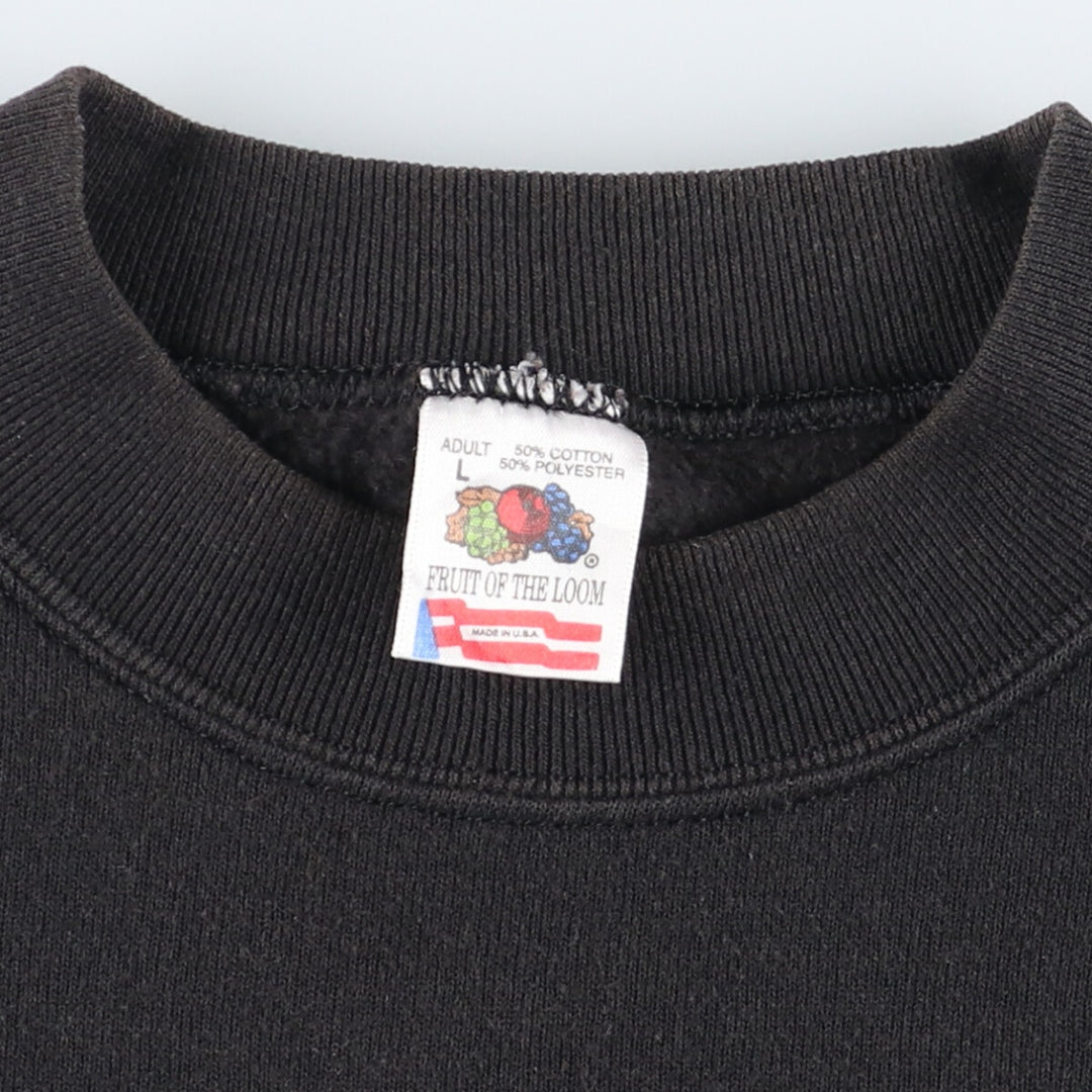 90'S Fruit of the Loom Plain Blank Sweatshirt Trainer Made in USA Women's M Vintage /eaa416441