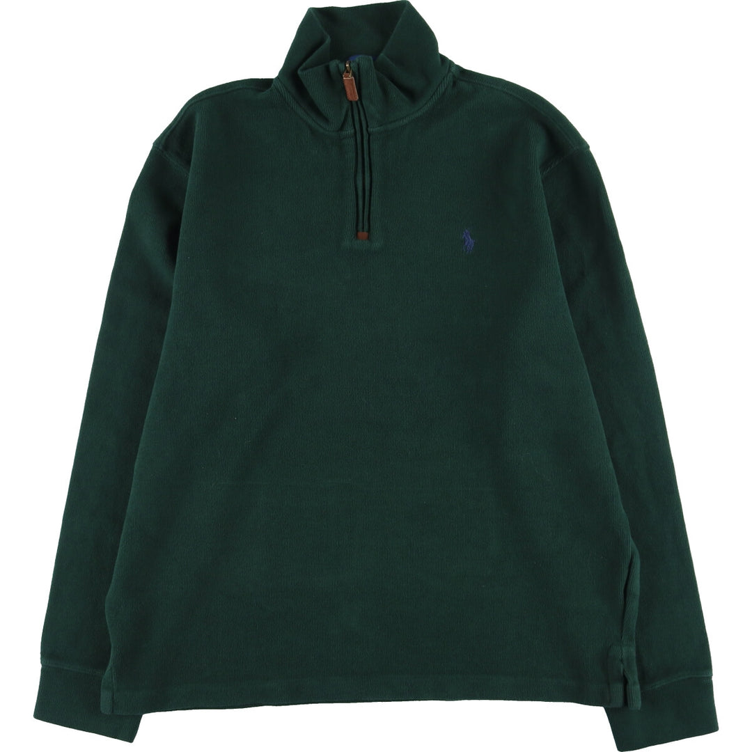 Ralph Lauren POLO RALPH LAUREN Cotton knit half zip sweater Men's L /eaa416472