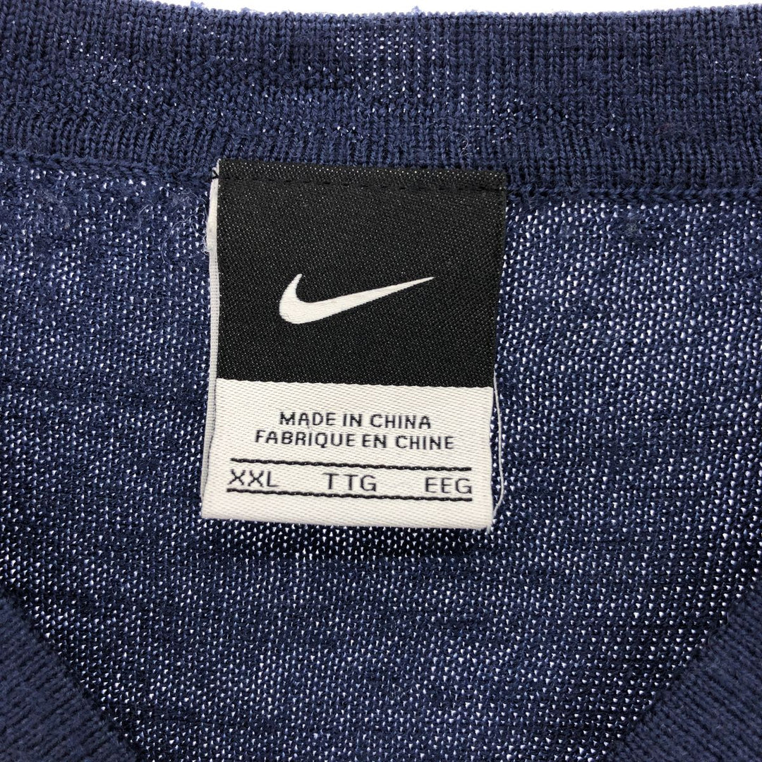 Nike V-neck wool knit vest, men's XXL / eaa416517