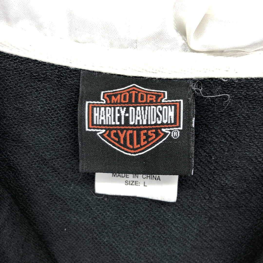 Harley-Davidson Cotton Knit Full Zip Sweater Women's M /eaa416706