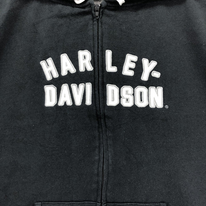 Harley-Davidson Cotton Knit Full Zip Sweater Women's M /eaa416706