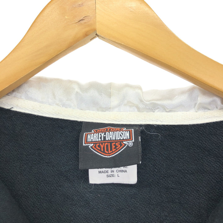 Harley-Davidson Cotton Knit Full Zip Sweater Women's M /eaa416706