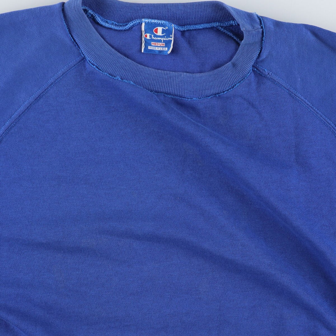 90'S Champion Eyeless Plain Blank Sweatshirt Trainer Made in USA Women's L [Elle] /eaa416742