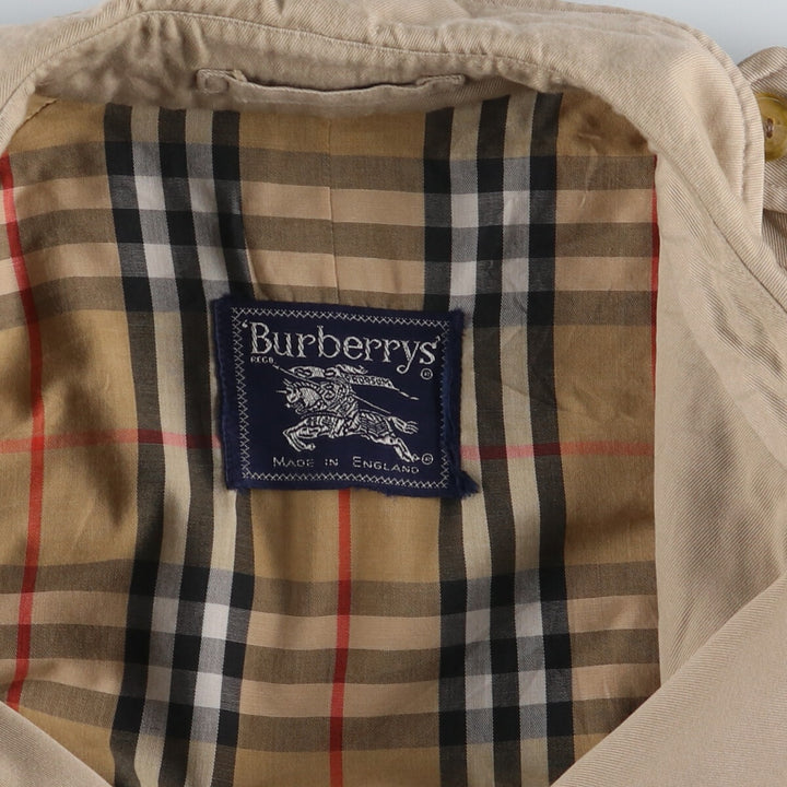 80'S Burberry trench coat made in England, women's XL vintage / eaa416809