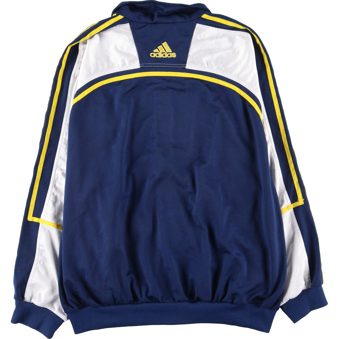 90'S Adidas collared jersey track jacket, men's L, vintage / eaa416871