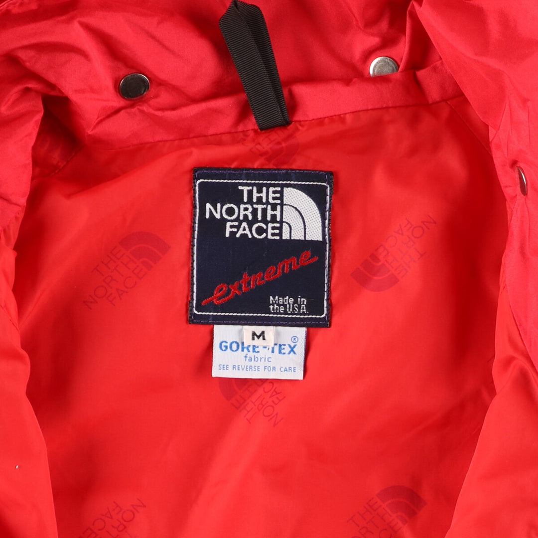 80'S The North Face EXTREME Gore-Tex Navy Tag Mountain Parka Shell Jacket Made in USA Men's M Vintage /eaa416952